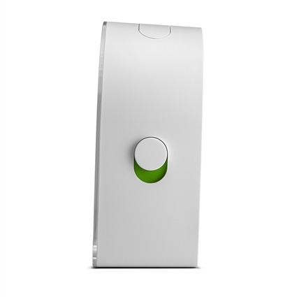 Braun BC-22-W Réveil Analogique Classique Blanc avec Aiguilles Lumineuses et Alarme Progressive - Design Élégant pour Table de Nuit