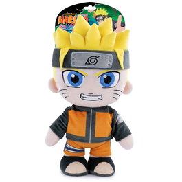 PIERROT Peluche Naruto Uzumaki - Naruto Shippuden - Peluche de collection (27 cm)