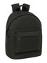 Safta Kappa Basics Mochila Sac à dos pour ordinateur portable 14,1 pouces Noir 31x41x16 cm