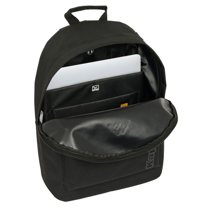 Cartable Kappa kappa basics Noir 31 x 41 x 16 cm