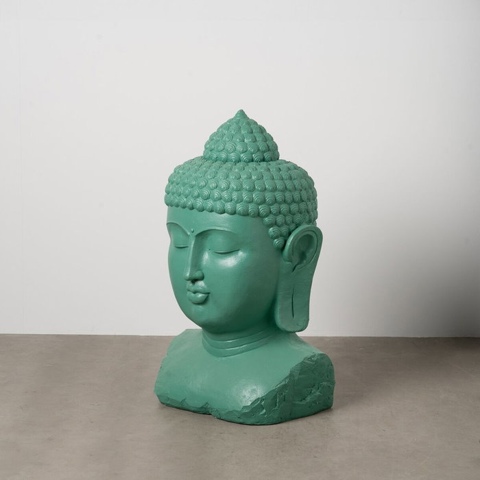Figurine Décorative Turquoise Buda 60,5 x 56 x 108 cm Figurine Décorative Turquoise Buda 60,5 x 56 x 108 cm