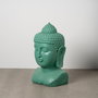 Figurine Décorative Turquoise Buda 60,5 x 56 x 108 cm