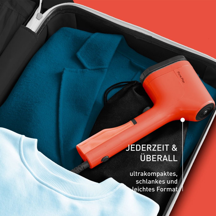 Tefal DT 2022 Pure Pop Garment Steamer, Coral Tefal DT 2022 Pure Pop Garment Steamer, Coral