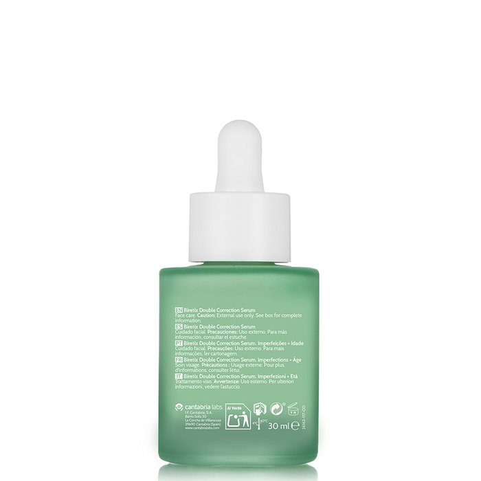 Biretix Sérum Double Correction Anti-imperfections et Anti-âge Peaux Adultes Grasses 30 ml Biretix Sérum Double Correction Anti-imperfections et Anti-âge Peaux Adultes Grasses 30 ml