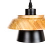 Lampe à Suspension Maeve Noir
