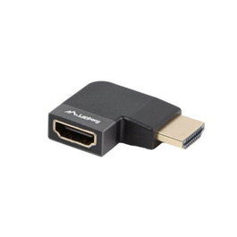 Lanberg Adaptateur HDMI 2.1 8K 48 Gbit/s mâle coudé vers femelle droit avec HDR