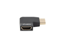 Lanberg Adaptateur HDMI 2.1 8K 48 Gbit/s mâle coudé vers femelle droit avec HDR
