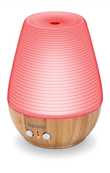 Beurer LA-40 Diffuseur d'arômes avec ultrason et chromothérapie, lumière LED 6 couleurs, pour pièces jusqu'à 20 m²