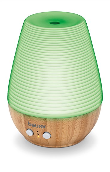 Beurer LA-40 Diffuseur d'arômes avec ultrason et chromothérapie, lumière LED 6 couleurs, pour pièces jusqu'à 20 m²