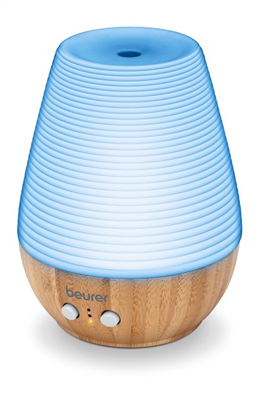 Beurer LA-40 Diffuseur d'arômes avec ultrason et chromothérapie, lumière LED 6 couleurs, pour pièces jusqu'à 20 m²