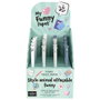 The Concept Factory Stylo Effaçable Animal MY FUNNY PAPET, Assortis