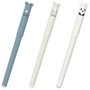 The Concept Factory Stylo Effaçable Animal MY FUNNY PAPET, Assortis