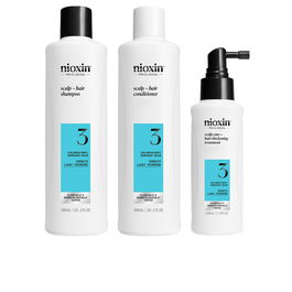 Nioxin Kit System 3 Traitement Cheveux Colorés et Clairsemés 3 Unités