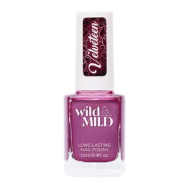 Wild&Mild Vernis à Ongles Velveteen Queen - Effet Mat, Longue Tenue, Séchage Rapide, Haute Pigmentation, Sans Cruauté Animale