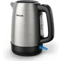 Philips HD9350/90 Bouilloire électrique 1.7L 2200W en inox - Collection Métal - Anti-calcaire, sécurité, ouverture large et indicateur 1 tasse