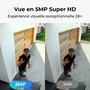 Reolink B330 Caméra de surveillance avec panneau solaire, Blanc