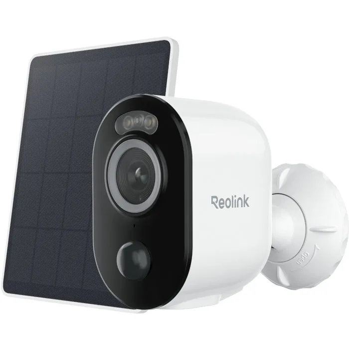 Reolink B330 Caméra de surveillance avec panneau solaire, Blanc Reolink B330 Caméra de surveillance avec panneau solaire, Blanc