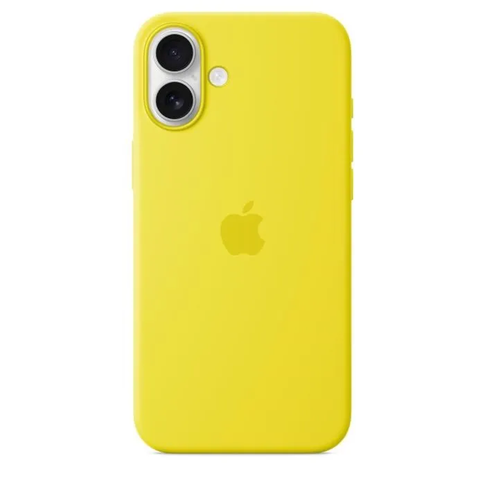 Apple Coque en Silicone pour iPhone 16 Plus avec MagSafe - Star Fruit