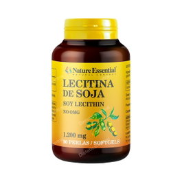 Nature Essential Lécithine de Soja 1200 mg, 90 Perles