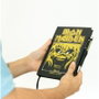 ERIK - Cahier premium A5 avec stylo projecteur Iron Maiden - 96 pages, couverture rigide, livré avec stylo et piles