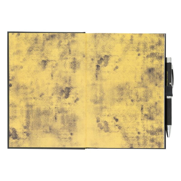 ERIK - Cahier premium A5 avec stylo projecteur Iron Maiden - 96 pages, couverture rigide, livré avec stylo et piles ERIK - Cahier premium A5 avec stylo projecteur Iron Maiden - 96 pages, couverture rigide, livré avec stylo et piles