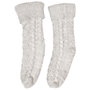 Sensly Chaussettes Sherpa Grises