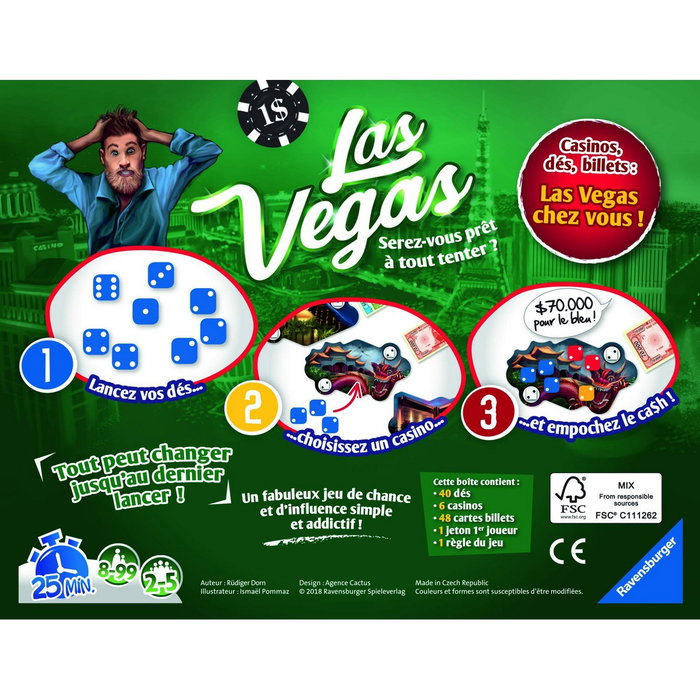 Ravensburger Las Vegas Jeu d'ambiance