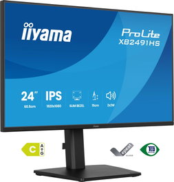 iiyama ProLite XB2491HS / XB2491HS-B1 Black 60,5 cm (23,8 pouces) Moniteur