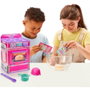Cookeez Makery Fabrique à Pâtisserie Rose avec Four Interactif et Peluche Parfumée