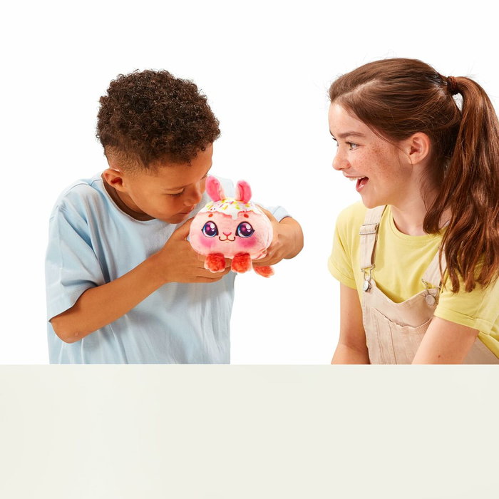 Cookeez Makery Fabrique à Pâtisserie Rose avec Four Interactif et Peluche Parfumée
