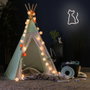 Forever Lampe Néon LED Chat Lumière Blanche Chaude USB/Piles Décoration Bureau
