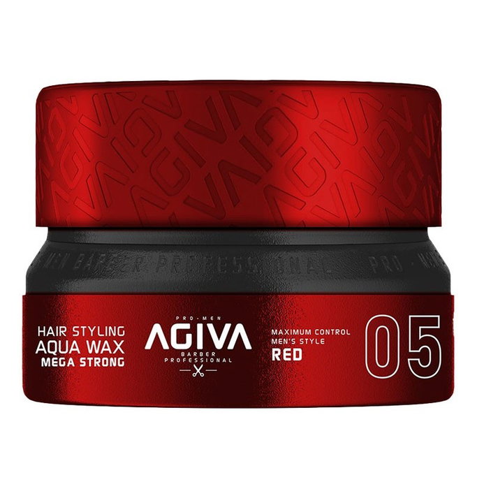 Agiva Hair Wax 05 RED Aqua Wax Mega Strong 155ml Agiva Hair Wax 05 RED Aqua Wax Mega Strong 155ml