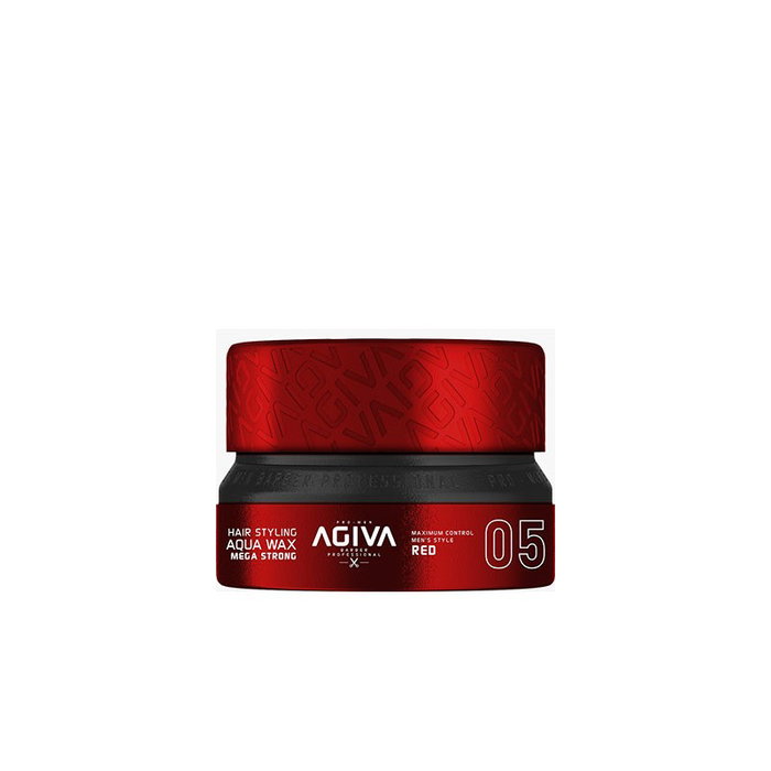 Agiva Hair Wax 05 RED Aqua Wax Mega Strong 155ml Agiva Hair Wax 05 RED Aqua Wax Mega Strong 155ml