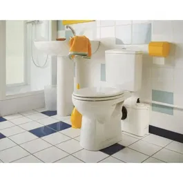 Sfa Sanisan - Broyeur adaptable pour WC à sortie horizontale, installation facile