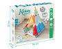 Mantita Teepee Jouet d'Activités Cirque avec Tapis de Jeu, Tipi, Jouets Suspendus et Musique - Dès 2 Mois