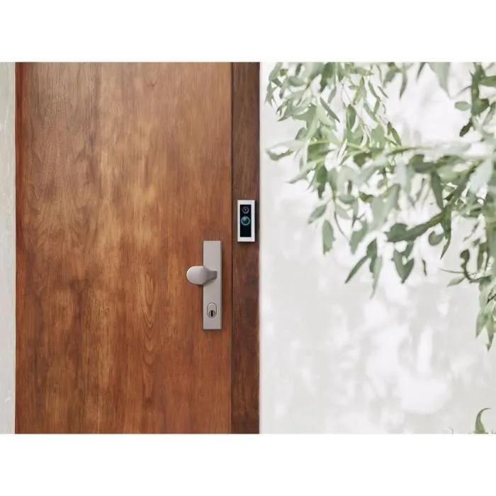 Ring - Sonnette vidéo Pro 2 avec rail DIN - Vidéo HD, détection de mouvement, sonnette connectée filaire pour sécurité de l'entrée