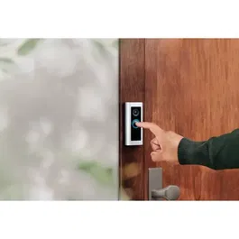 Ring - Sonnette vidéo Pro 2 avec rail DIN - Vidéo HD, détection de mouvement, sonnette connectée filaire pour sécurité de l'entrée