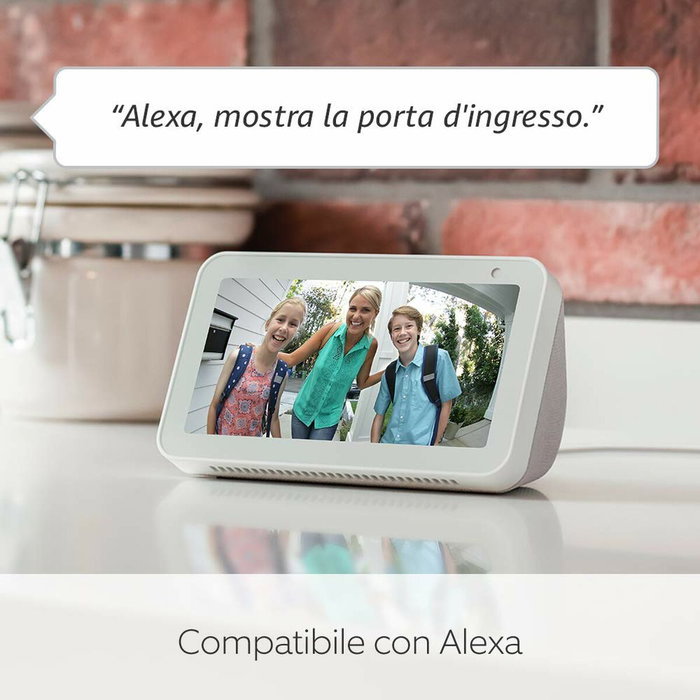 Ring Sonnette vidéo Pro filaire + Rail Din