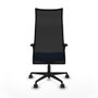 Chaise de Bureau Albacete Piqueras y Crespo B1C036N Bleu