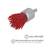 WOLFPACK LINEA PROFESIONAL Brosse en nylon Ø 25 mm avec tige 1/4''