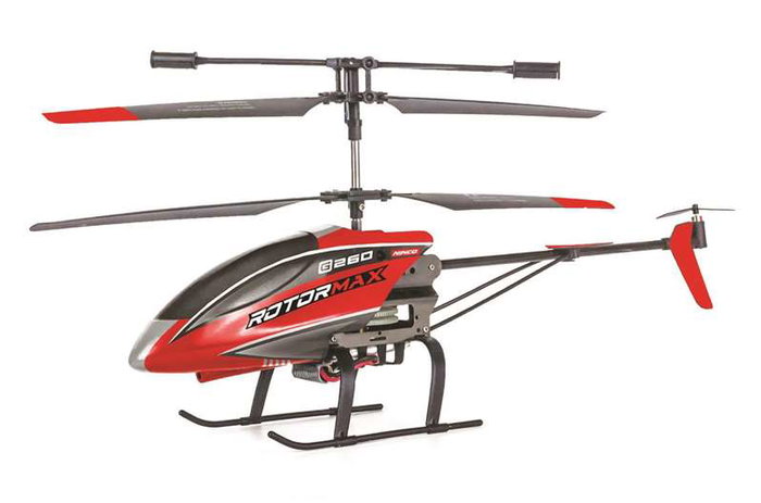 Ninco Helicoptero Radio Control Rotormax 2.4Ghz avec Bateria et Cargador - 38x15x8.5cm - Jouet RC Age 8-99 Ans