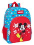 Safta Mochila Adaptable au chariot Mickey Mouse "Fantastic", sac à dos 33 cm, dimensions 33 x 42 x 14 cm, pour enfants de 3 à 99 ans