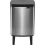 Brabantia BO Trash Bin HI 4 l Acier Mat Anti-traces