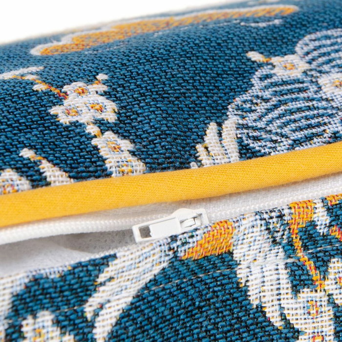 BigBuy Home Coussin Bleu Héron 60 x 10 x 60 cm BigBuy Home Coussin Bleu Héron 60 x 10 x 60 cm