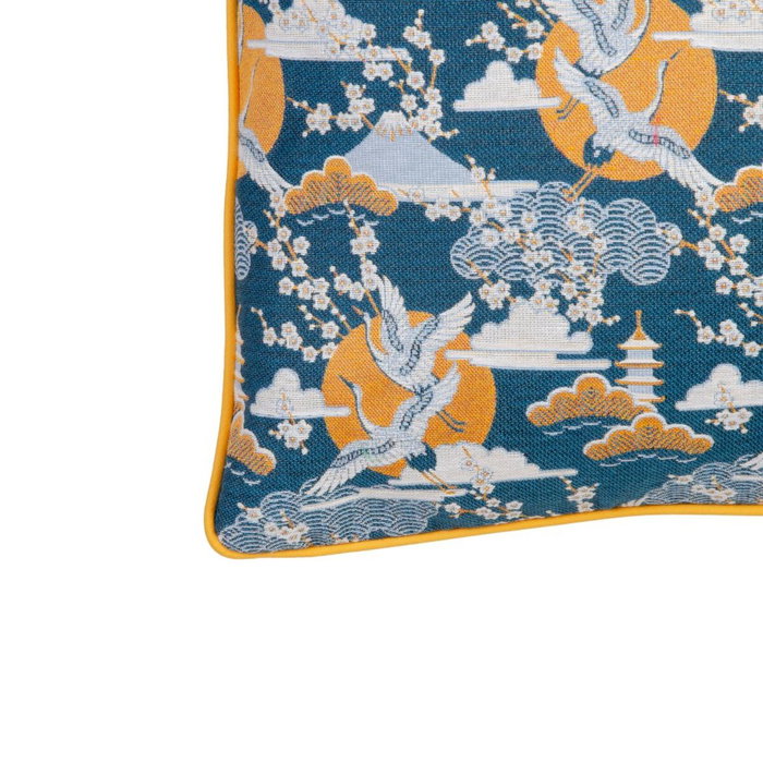 BigBuy Home Coussin Bleu Héron 60 x 10 x 60 cm BigBuy Home Coussin Bleu Héron 60 x 10 x 60 cm