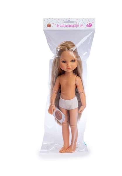 Berjuan Eva, Corps Articulé Détaillé, Figurine Mannequin Nue, Référence 4820-21 - Pour Enfants de 3 Ans et Plus