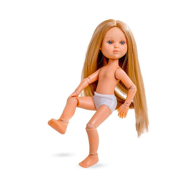 Berjuan Eva, Corps Articulé Détaillé, Figurine Mannequin Nue, Référence 4820-21 - Pour Enfants de 3 Ans et Plus