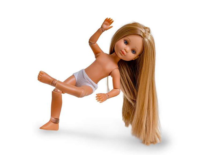 Berjuan Eva, Corps Articulé Détaillé, Figurine Mannequin Nue, Référence 4820-21 - Pour Enfants de 3 Ans et Plus