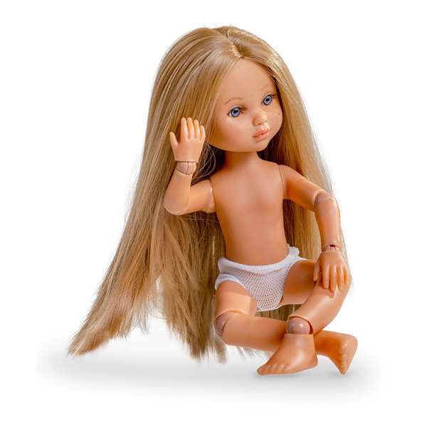 Berjuan Eva, Corps Articulé Détaillé, Figurine Mannequin Nue, Référence 4820-21 - Pour Enfants de 3 Ans et Plus