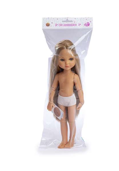 Berjuan Eva, Corps Articulé Détaillé, Figurine Mannequin Nue, Référence 4820-21 - Pour Enfants de 3 Ans et Plus